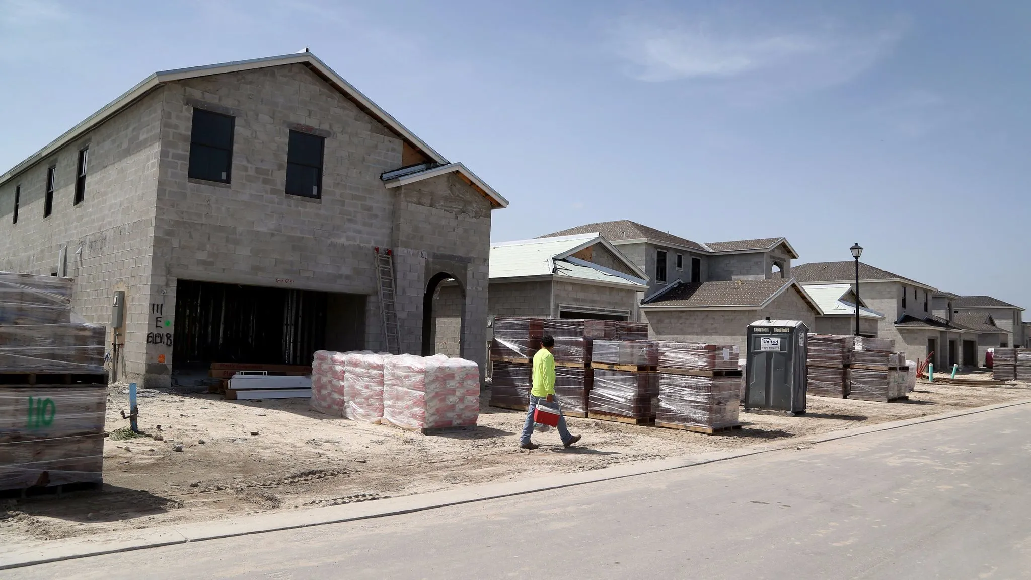 Tract housing projects